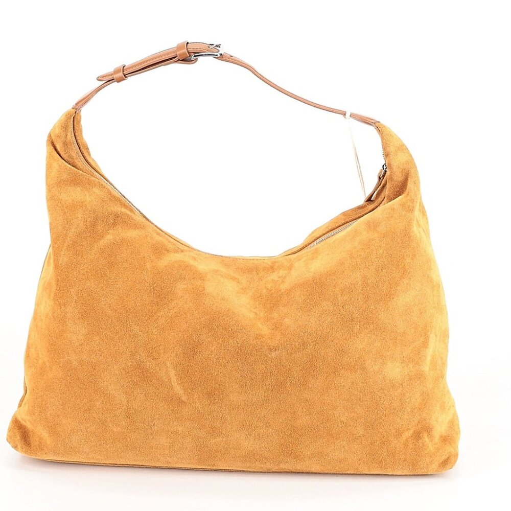 Liffner Pillow Suede Hobo Bag in Beige NWT - Picture 4 of 6